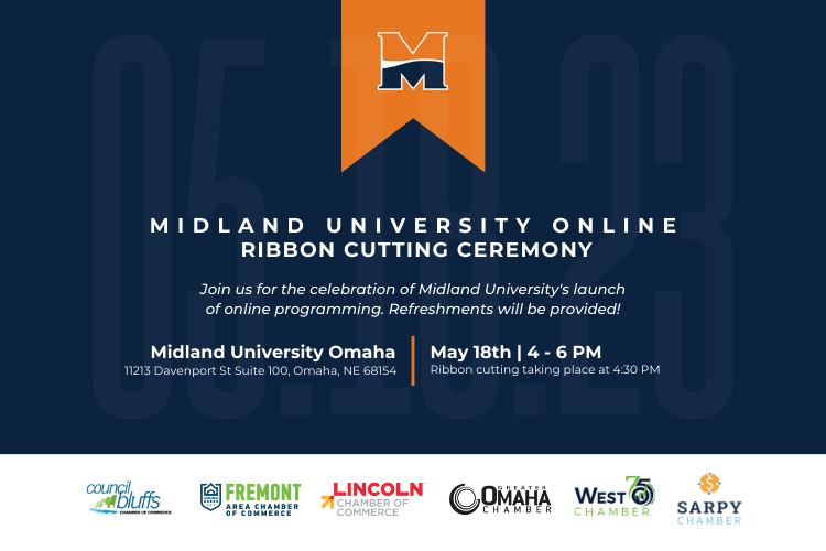 Midland University Online Ribbon Cutting