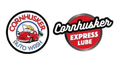 Cornhusker Auto Wash and Lube Logos