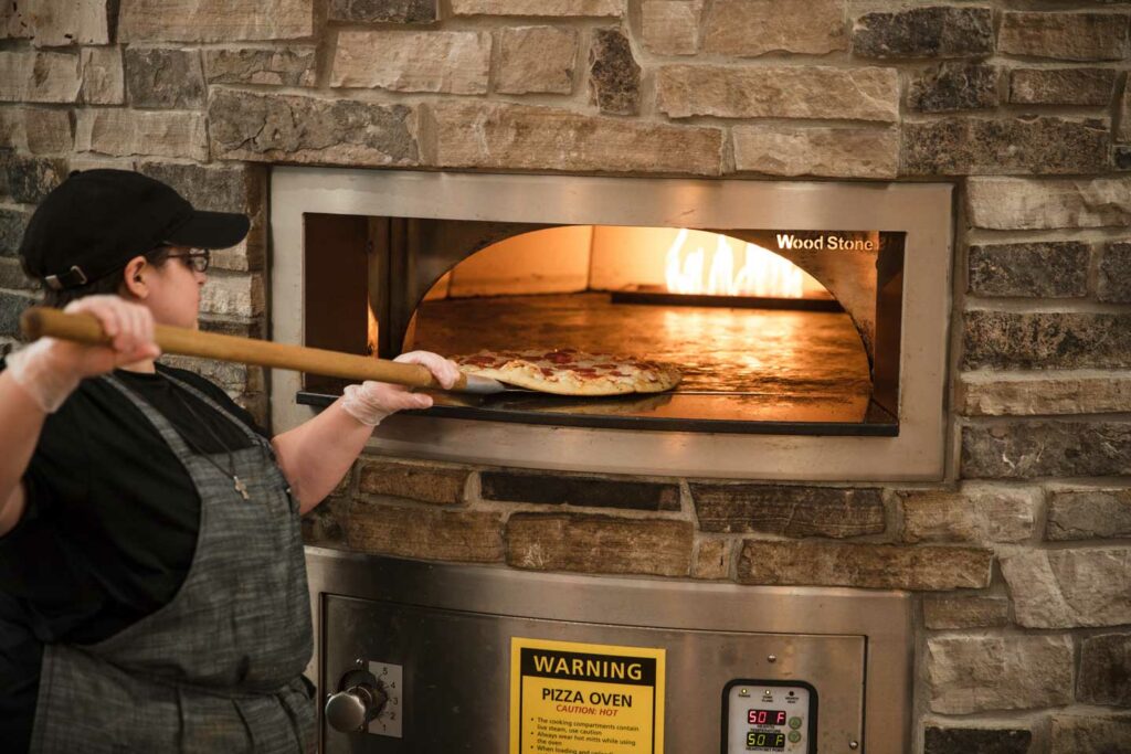 Pizza Oven at Dining Hall