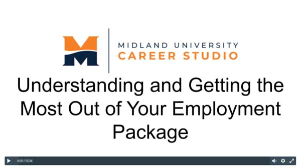 Understanding and Getting the Most Out of Your Employment Package Video
