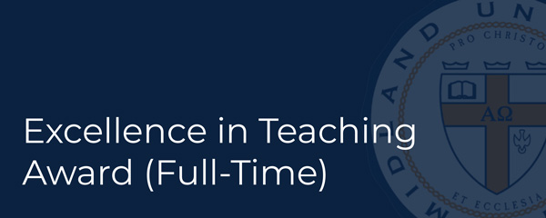 Excellence in Teaching Full Time