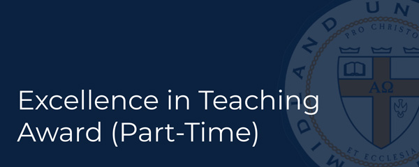 Excellence in Teaching Part Time