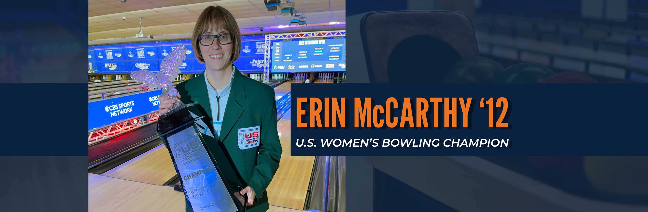 Erin McCarthy ‘12, Rolls to Women’s U.S. Open Bowling Title