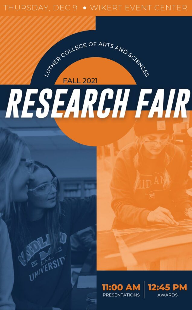 Midland University 2021 Research Fair Program Graphic